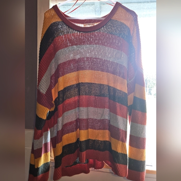 Striped Multicolor Sweater - Picture 6 of 6